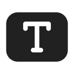 Text Field SVG Icon